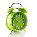 Wake Up Light Alarm Clock Classic Silent Double Bell Alarm Clock